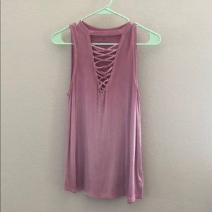 American Eagle Outfitters Tops - Americans Eagle Women’s tank lace up American Eagle Outfitters Tops - Americans Eagle Women’s tank lace up